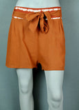 Ambe Cotton Belt Shorts