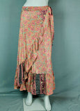 Frill Wrap Skirt