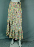 Frill Wrap Skirt