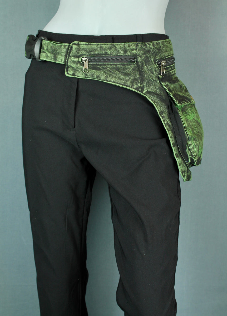 Mushroom Belt Bag - Green – Wildflower Clothing NZ