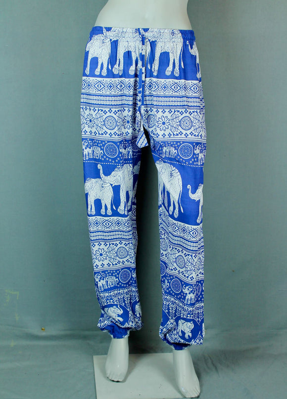 Elephant print trousers