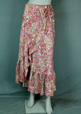 Frill Wrap Skirt