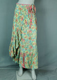 Frill Wrap Skirt