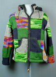 Green Patch Wool Jacket