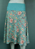 Block Print Lycra Band Skirt