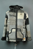 Natural Patch Wool Jacket