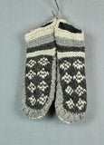 Wool Knit Slippers - Natural