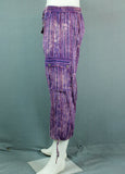 3/4 Striped Stonewashed Trousers