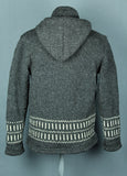 Wool Jacket Tracks - Charcoal Grey