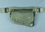 Single Pocket Stud Belt Bag