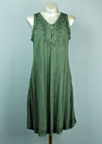 Embroidered Gypsy Dress