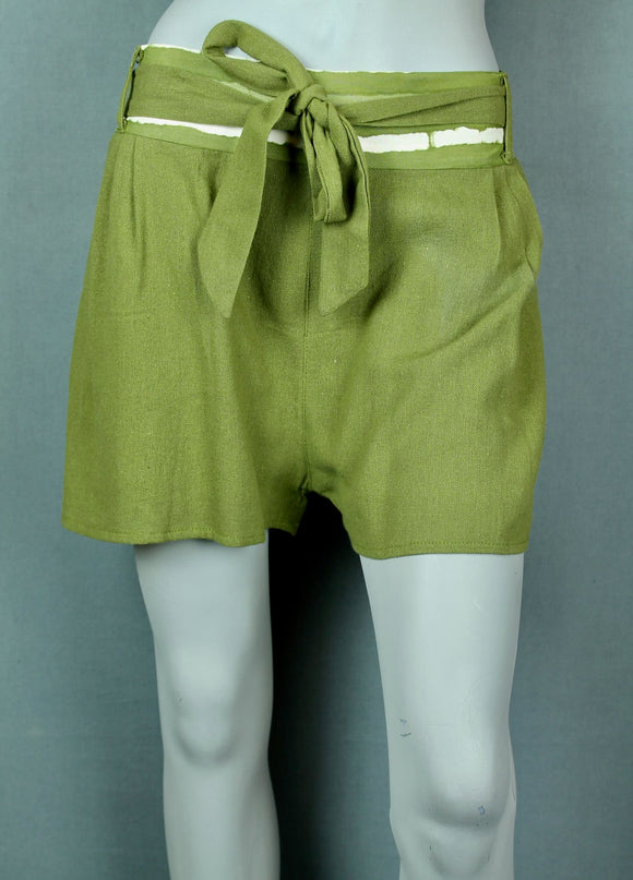 Ambe Cotton Belt Shorts