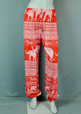 Elephant print trousers