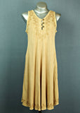 Embroidered Gypsy Dress