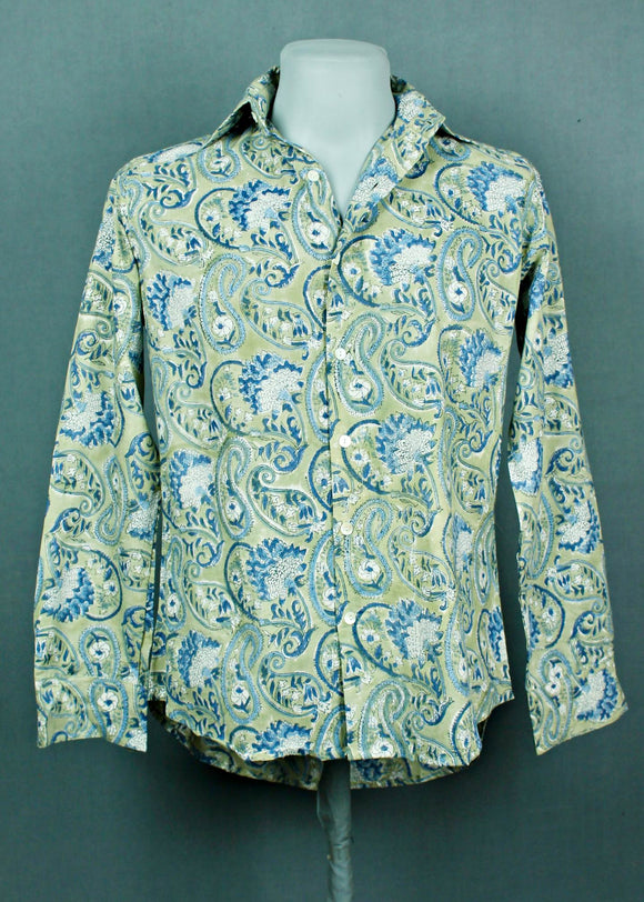 Huckleberry Shirt - Hand Block Prints
