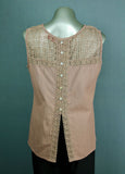 Embroidery Anglaise Vest