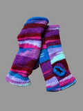 Crochet and Knit Arm Warmers