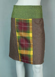 Wool Patch Skirt