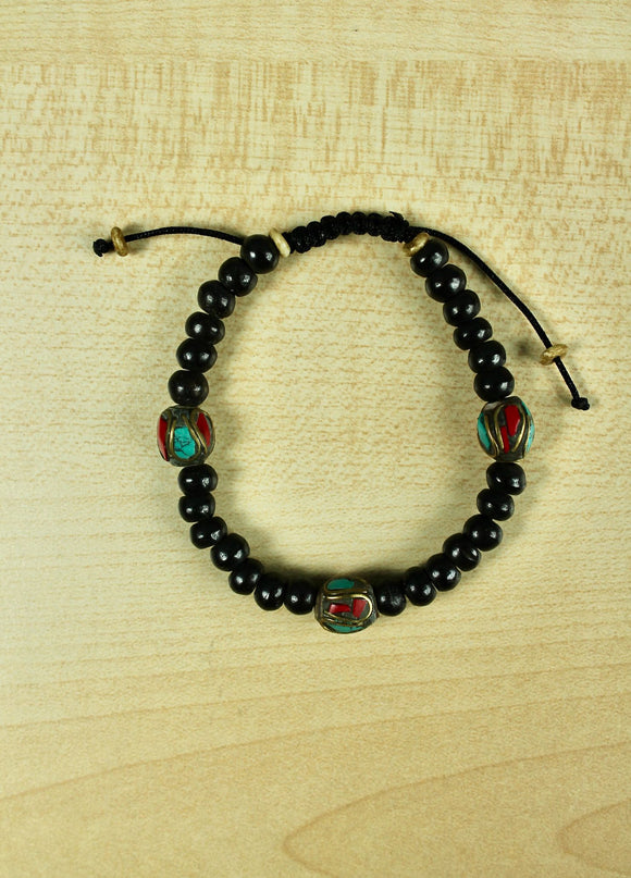 Beaded Bracelet - Black