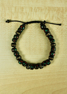 Beaded Bracelet - Turquoise Inlay