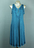 Embroidered Gypsy Dress