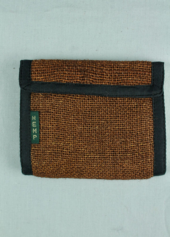 Hemp Wallet - Brown