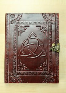 Celtic Leather Diary - Large