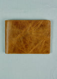 Leather Wallet - Light Brown