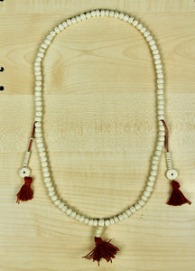 Mala Beads - White Bone