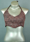 Sanskrit Halter Top