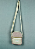 Small Hemp Side/Crossbody Bag - Red Multi