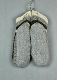 Wool knit slippers - Natural