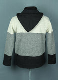 Wool jacket -tri coloured