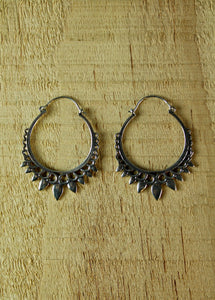 Silver plated or brass earrings #5