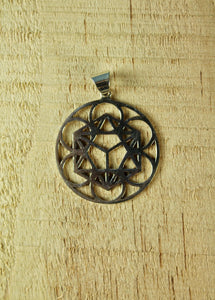 Silver plated pendant #1