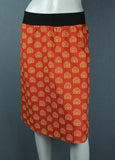 Lycra band print skirt