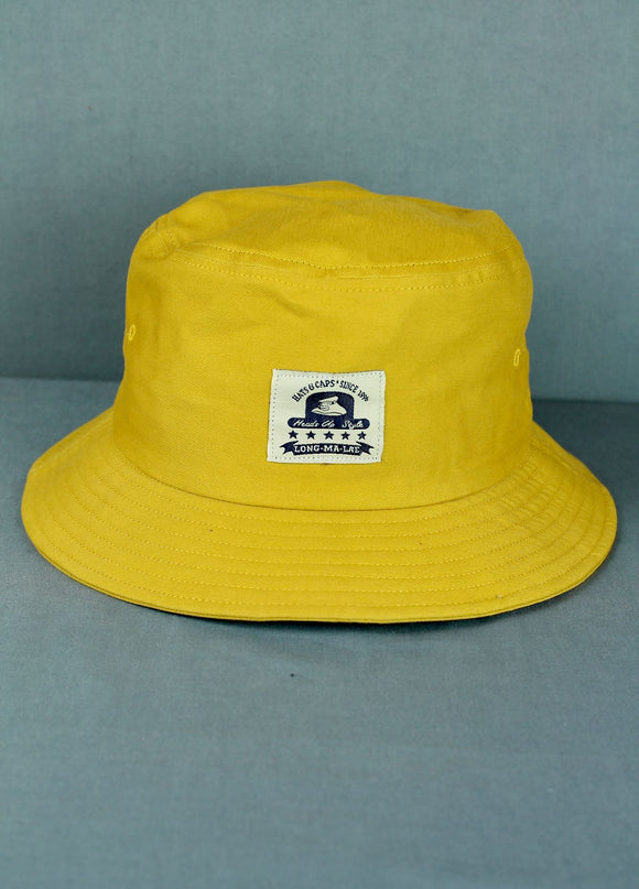Plain Bucket Hat - Mustard