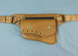 Single Pocket Stud Belt Bag