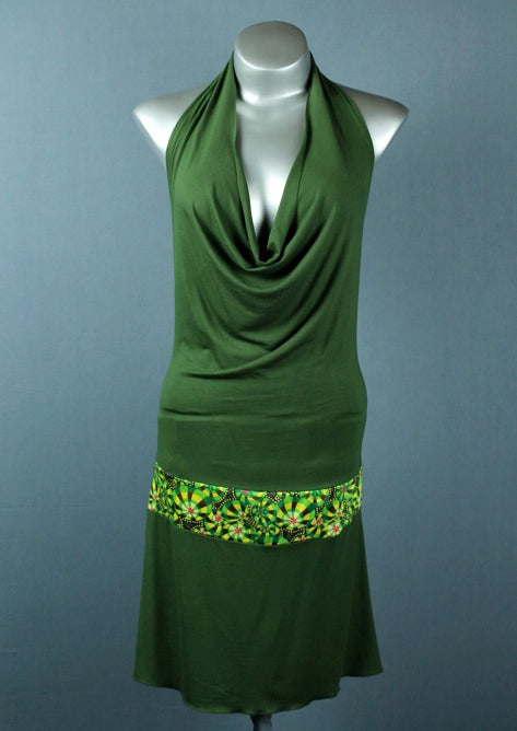 Cowl neck dress