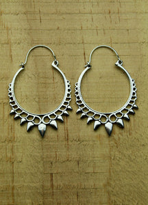 Silver plated earrings #6