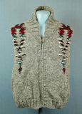 Hand Knitted wool vest