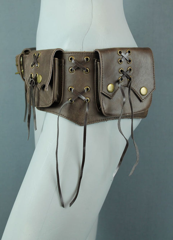 Small Leather Goa Belt Bag