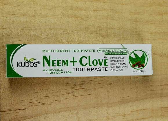 Kudos Neem and Clove Toothpaste
