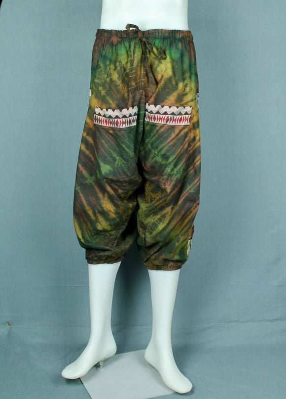 Afghani Tie-dye Shorts