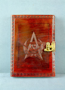 Pentagram Leather Diary