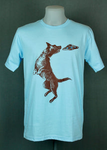Dog Frisbee T -shirt
