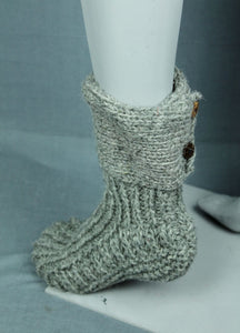 Wool bootie socks
